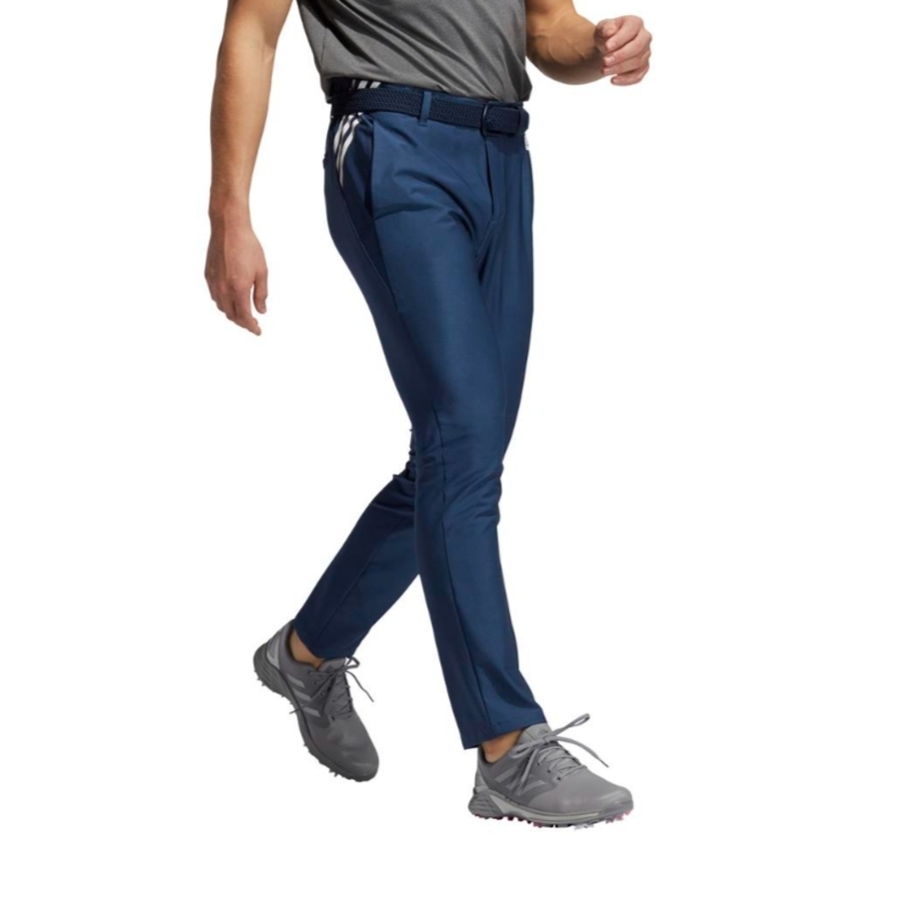 New Adidas Ultimate365 3-Stripes Tapered Men's Golf Trousers Navy Crew| 30/32 - Picture 2 of 7